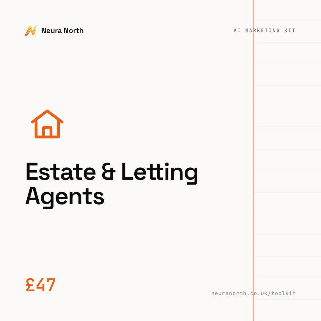 The AI Marketing & Image Kit for Estate & Letting Agents, £47