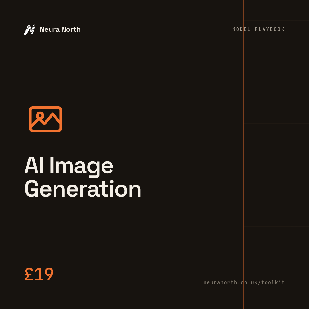 How to Use AI Image Generation, the Neura North playbook, £19